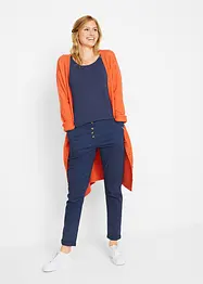 Figurnær, langermet topp, bonprix