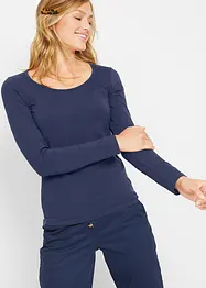 Figurnær, langermet topp, bonprix