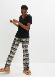 Pyjamas med dekorbånd, bpc bonprix collection