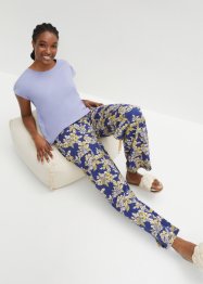 Pyjamas med vid bukse, bpc bonprix collection