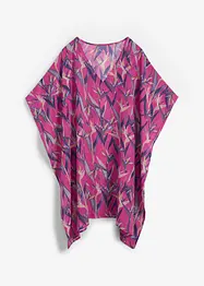 Tunika-strandkjole i chiffon, bonprix