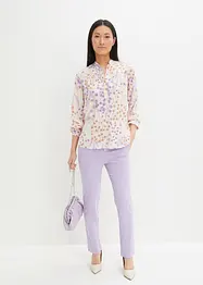 Bluse med blomsterprint, bonprix