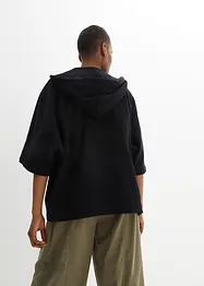 Sweatjakke-cape, bonprix