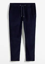 Regular Fit-pull on-kordfløyelsbukse, Straight, bonprix