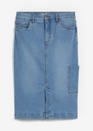 Jeansskjørt med Worker-detaljer, John Baner JEANSWEAR
