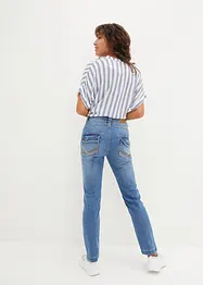 Straight jeans Mid Waist, stretch, bonprix