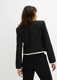 Bouclé-blazer med glittertråder, bpc selection