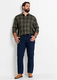 Classic Fit jeans med delelastisk linning, Straight, bonprix