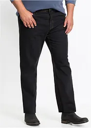 Classic Fit-jeans med linning som er elastisk i sidene, Straight, bonprix