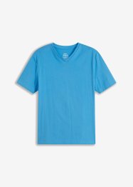 Essential Seamless T-shirt med V-hals, av økologisk bomull, bpc bonprix collection