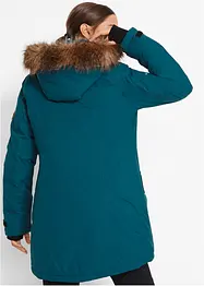 Lang, vannavvisende funksjonsjakke med hette, bonprix