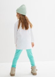 Genser + leggings med økologisk bomull til barn (2-delt sett), bpc bonprix collection