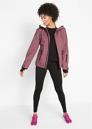 Outdoor-funksjonsjakke med teddyfleece, vanntett, bonprix