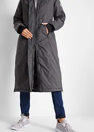 Outdoor-kåpe med fuskepels, vanntett, bonprix