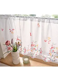 Gardinkappe med blomsterprint, bonprix