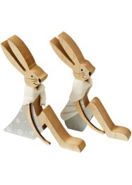 Pyntegjenstand kaniner (2-pack), bpc living bonprix collection