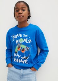 Sweatshirt av økologisk bomull for barn, bpc bonprix collection