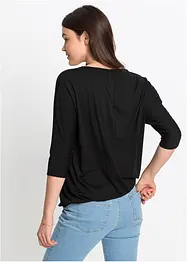 Oversized topp av viskosemiks, bonprix