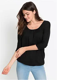Oversized topp av viskosemiks, bonprix