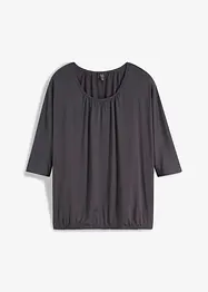 Oversized topp av viskosemiks, bonprix