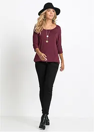 Oversized topp av viskosemiks, bonprix