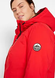 Funksjons-parkas med hette, vanntett, bonprix