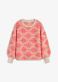 Strikket genser i boxy modell, bonprix