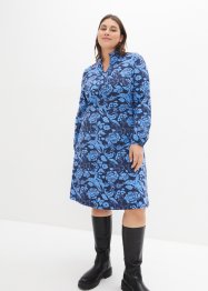 Jerseykjole i A-fasong med økologisk bomull, knelang, bpc bonprix collection
