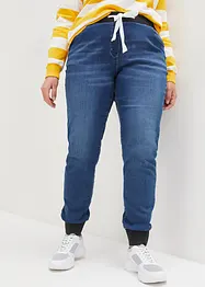 Boyfriend-jeans med elastisk linning, bonprix