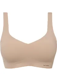 Vattert Feel Comfort Lasercut-T-skjorte-BH uten bøyle, bonprix