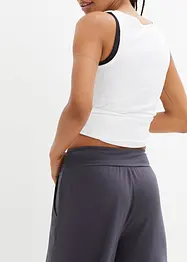 Loungewear culotte med vide ben, bonprix