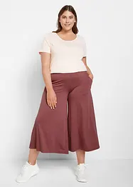 Loungewear culotte med vide ben, bonprix