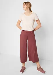Loungewear culotte med vide ben, bonprix
