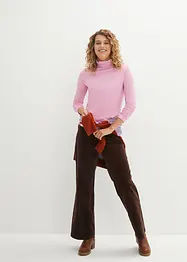 Langermet topp av 100% økologisk bomull (2-pack), bonprix
