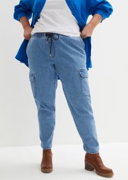 Cargo-jeans Mid Waist, Cropped, John Baner JEANSWEAR