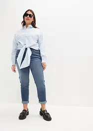 Oversized bluse av økologisk bomull, bonprix