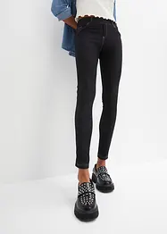 Leggings i denim look av bomullsmiks, bonprix