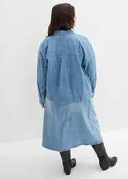 Oversized jeansjakke med cargo-detaljer, bonprix