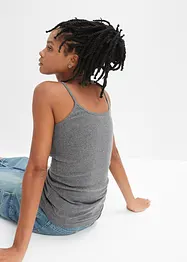 Singlet av 100% bomull, 2-pack, bonprix