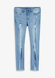 Super skinny med destroyed-effekt, kortere, bonprix