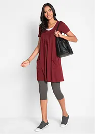 Capri-leggings i smal modell (2-pack), bonprix