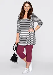Capri-leggings i smal modell (2-pack), bonprix