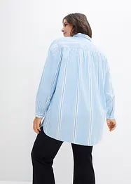 Skjortebluse i ren bomull, bonprix