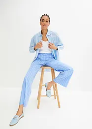Skjortebluse i ren bomull, bonprix