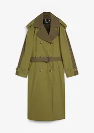 Tofarget trenchcoat, bonprix