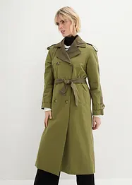 Tofarget trenchcoat, bonprix