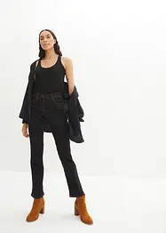 Straight-jeans Mid Waist, Stretch, bonprix