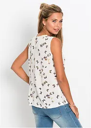 Ermeløs bluse, bonprix