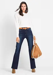 Bootcut-jeans Mid Waist, Shaping, bonprix