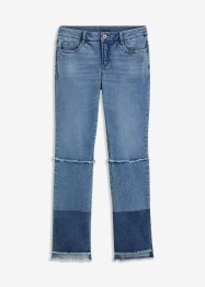 Jeans med patchwork, RAINBOW